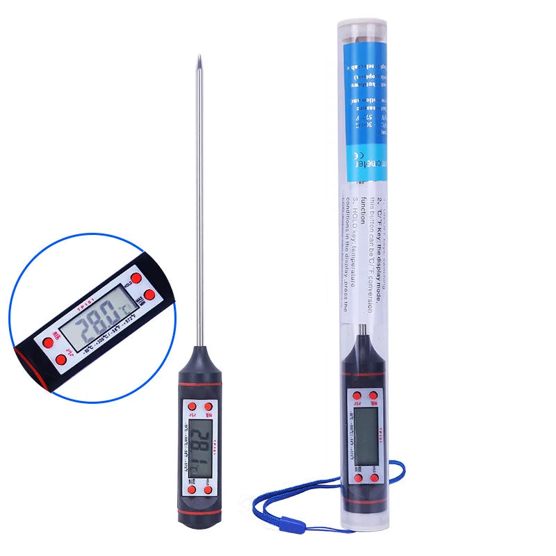 Food Thermometer Baking Temperature Measurement Electronic Probe Kitchen Cooking Temperature Measurement Pen